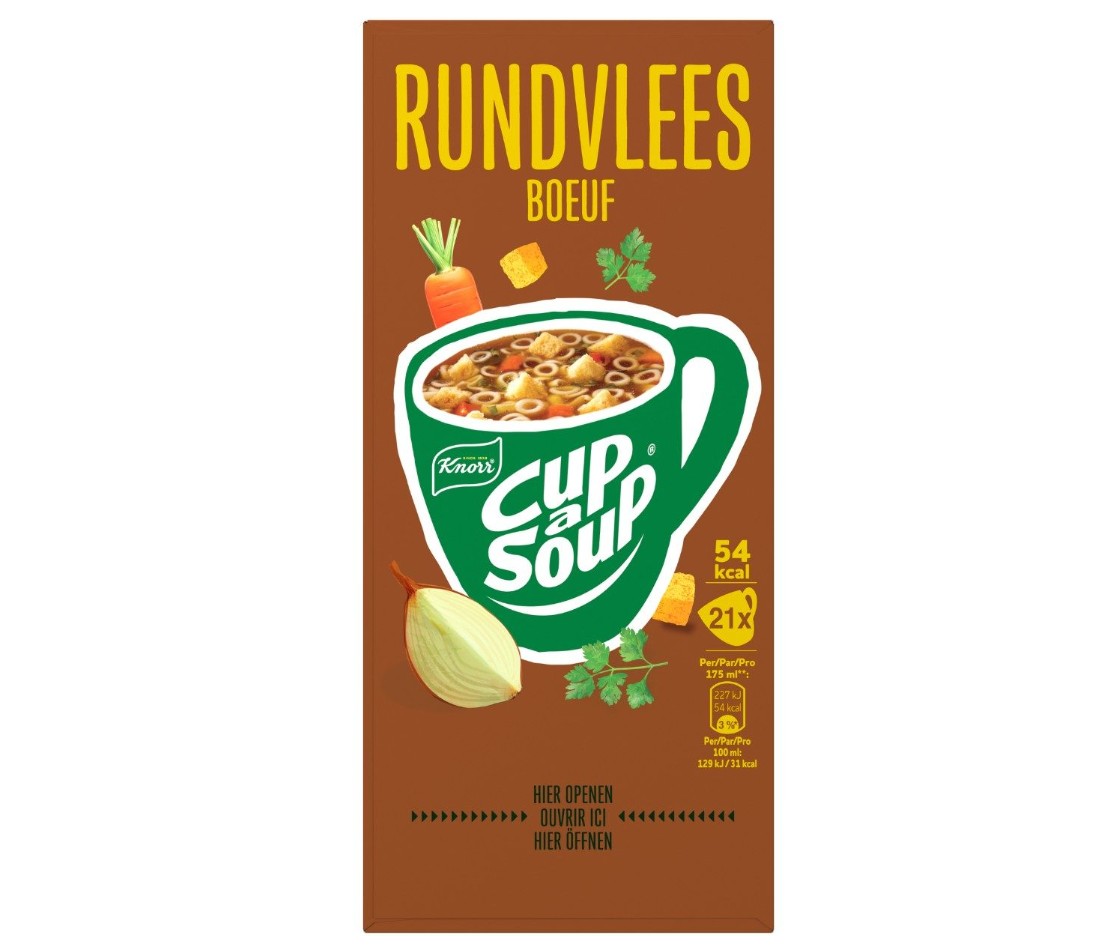 Knorr Cup-a-Soup Rundvlees 21x175ml